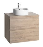 Photo: ALTAIR bathroom furniture set, width 67,6 cm, oak emporio