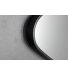 Photo: STEN zrkadlo v ráme 80x51cm, čierna mat