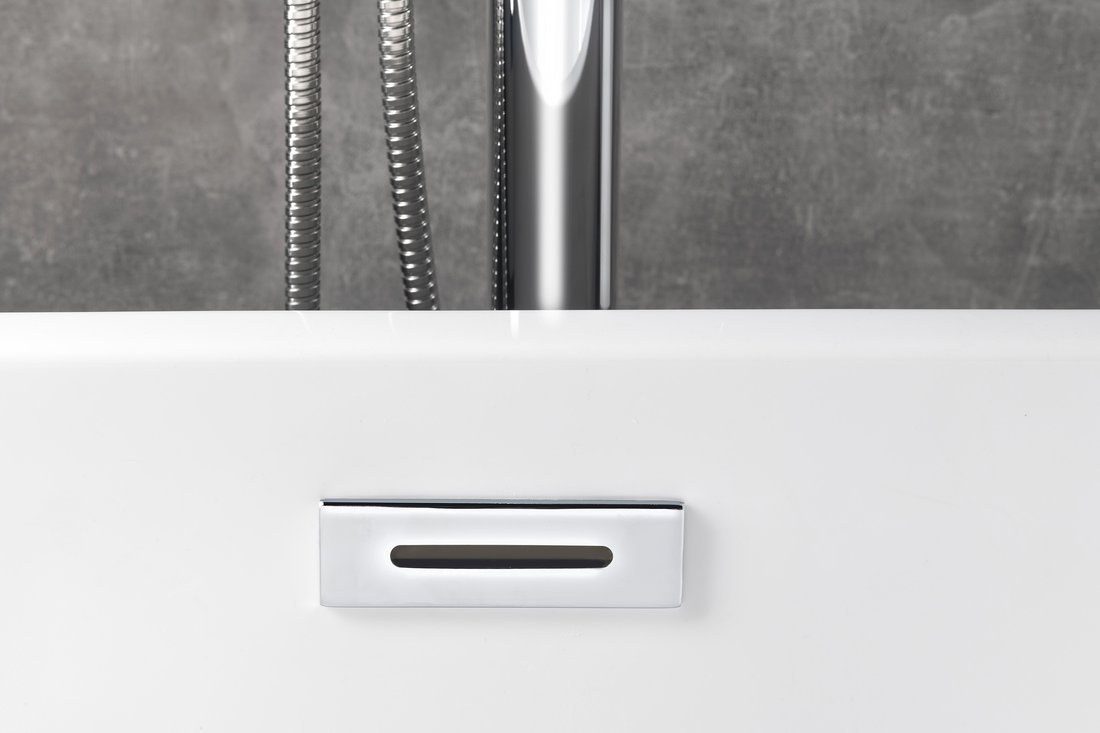 Aqualine Krytka přepadu, chrom TF9005