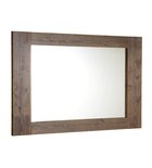 Photo: BRAND zrcadlo v dřevěném rámu 1000x800mm, mořený smrk