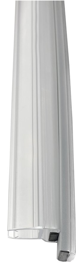 Polysan Set magnetických těsnění pro sklo 8mm a 3M pro nalepení , 2000mm NDTL02