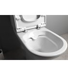 Photo: BEHRENS RIMLESS WC combi bowl with tank, bottom/rear waste, white
