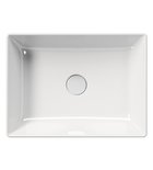 Photo: KUBE X counter top ceramic washbasin, 50x37cm, white ExtraGlaze