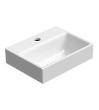 Photo: NUBES Ceramic Washbasin 36x28 cm, white ExtraGlaze