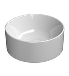 Photo: KUBE X Counter Top Ceramic Washbasin dia 32 cm, white ExtraGlaze