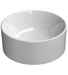 Photo: KUBE X counter top ceramic washbasin, dia 32cm, white ExtraGlaze