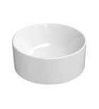 Photo: KUBE X counter top ceramic washbasin, dia 32cm, white ExtraGlaze