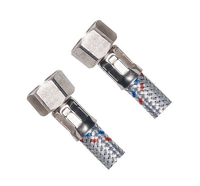 Flexibilní nerezová hadice FxF 3/8"x3/8", 120cm 33112
