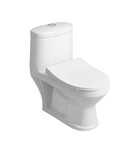 Photo: PETIT Close Coupled toilet, S-trap/P-trap, white