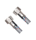 Photo: Flexible Stainless Steel Hose FxF 1/2"x1/2", (L) 30cm