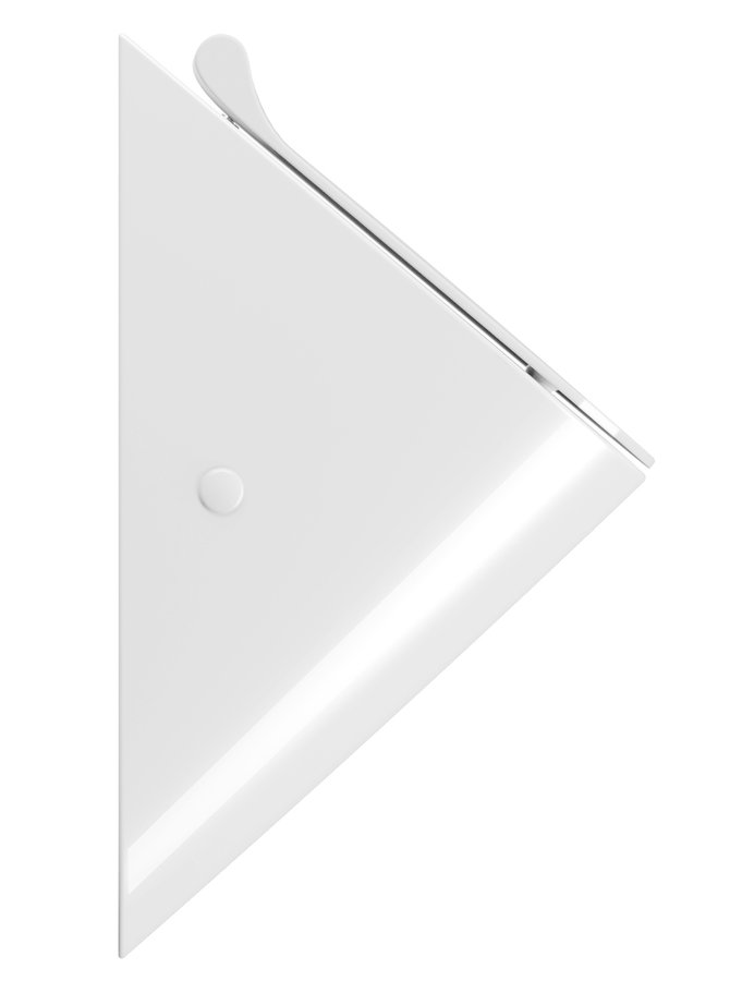 GSI COMMUNITY urinál se zakrytým přívodem vody s otvory pro víko 31x54,5cm, bílá ExtraGlaze 769611