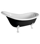 Photo: BRIXTON Freestanding Bath 174x83x81 cm, black/white