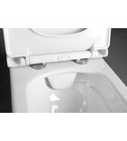 Photo: WALTER závesná WC misa, Rimless, 37x52,5cm, biela