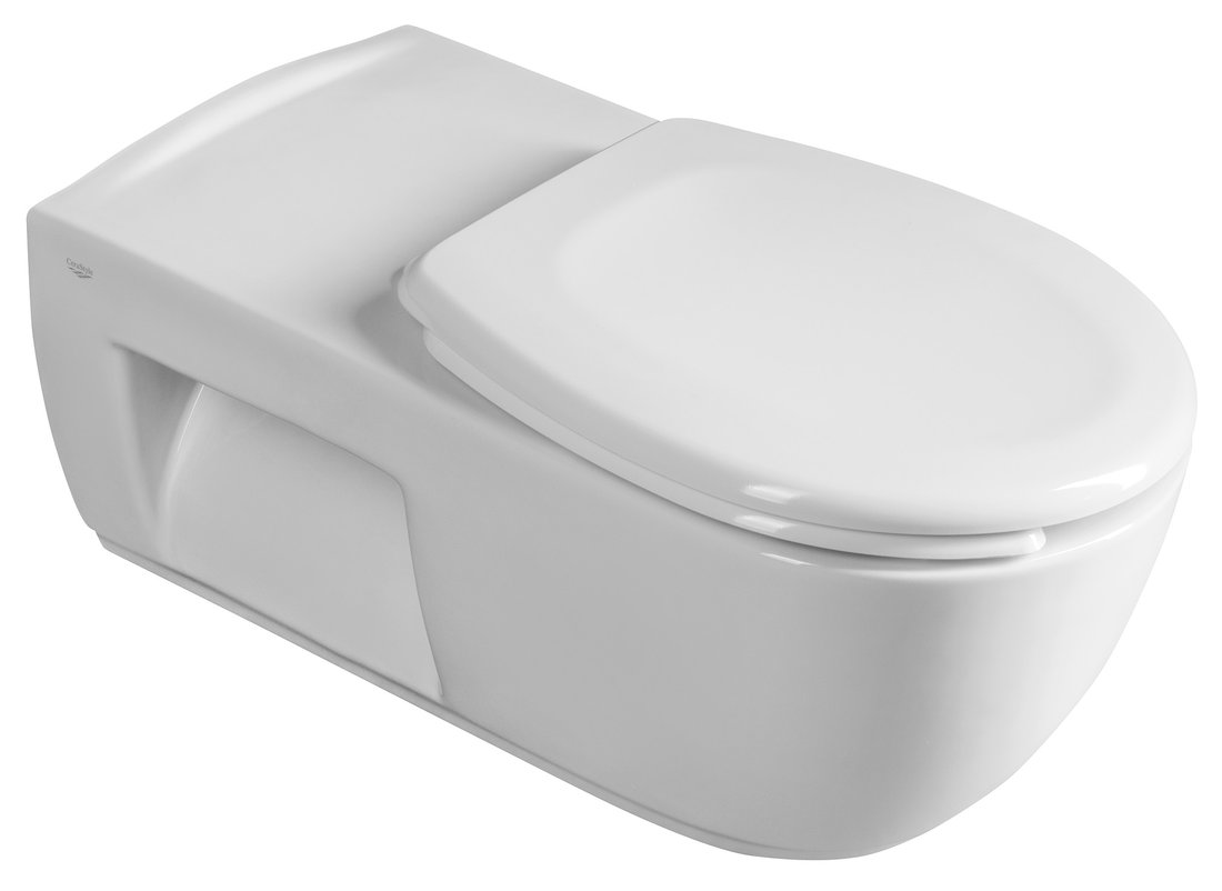 Sapho HANDICAP závěsná WC mísa prodloužená, Rimless, 37x70 cm, bílá TU1206
