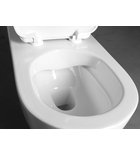 Photo: HANDICAP závesná WC misa predĺžená, Rimless, 37x70 cm, biela