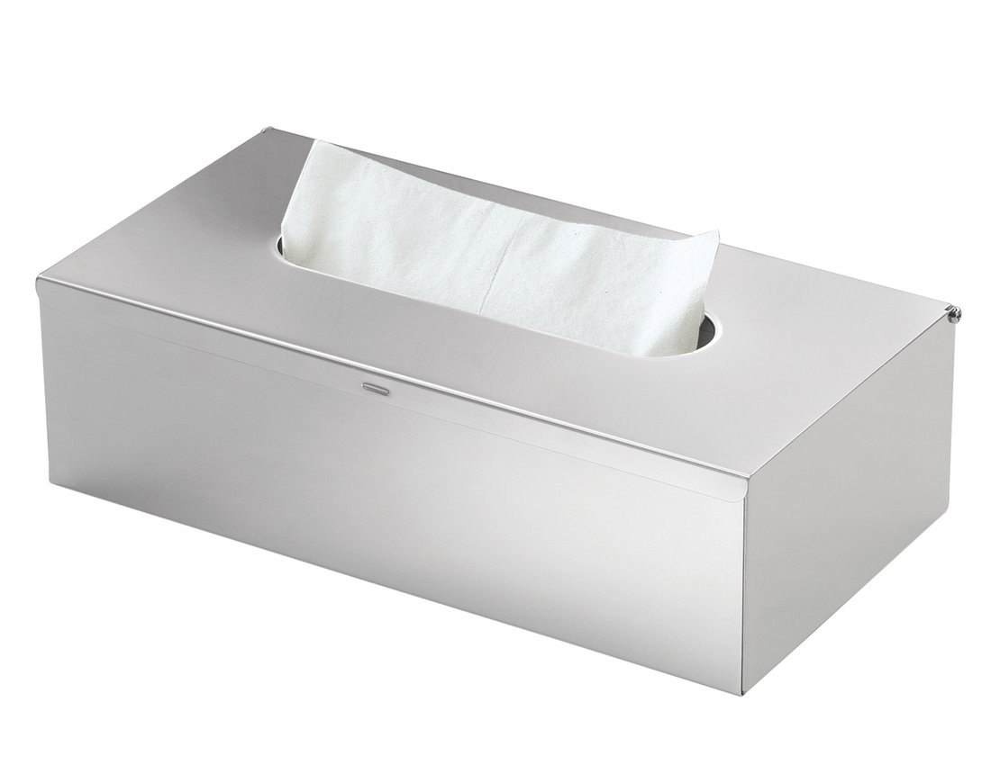 Gedy Zásobník na papírové kapesníky závěsný, 250x75x130 mm, nerez mat 230838