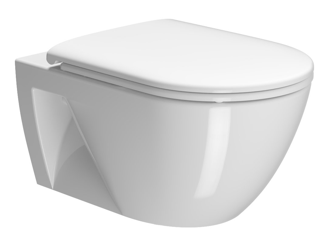 GSI PURA/KUBE X/NORM WC sedátko, Soft Close, Quick Release, bílá MS992C11