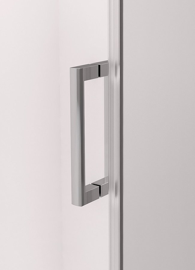 Polysan THRON ROUND obdélníkový sprchový kout 1500x700mm, kulaté pojezdy TL1570-5005