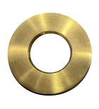 Photo: Metall-Überlaufabdeckung, 30 mm, Gold mat