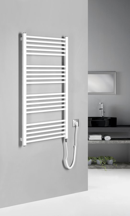 Sapho METRO-E elektrické otopné těleso rovné 500x1060 mm, 400 W, bílá ME410