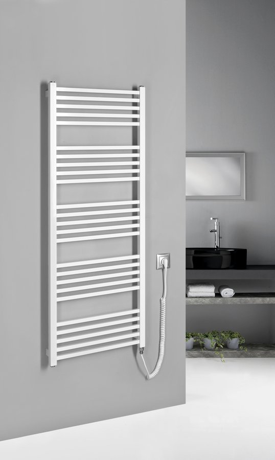 Sapho METRO-E elektrické otopné těleso rovné 500x1340 mm, 500 W, bílá ME513
