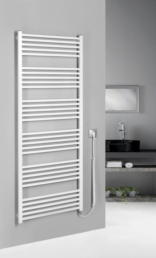 Sapho METRO-E elektrické otopné těleso rovné 600x1620 mm, 800 W, bílá ME616