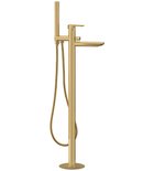 Photo: SPY Freestanding Bath Mixer Tap (floor connection), gold matt