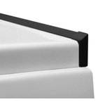 Photo: Sealant Strip for Baths and Shower Trays, 2x 1950 mm, 2x Corner, 2x End Cap, black