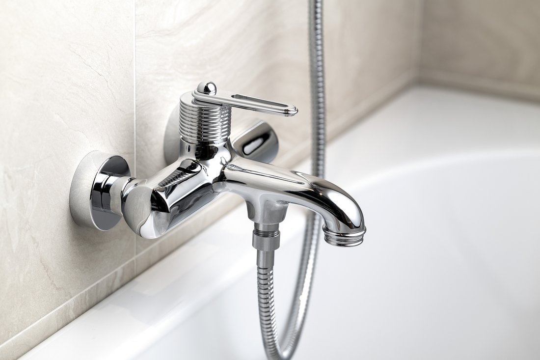 Sapho BEBÉ nástěnná vanová baterie, chrom BB010