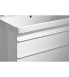Photo: SITIA umývadlová skrinka 46,4x70x44,2cm, 2x zásuvka, biela matná