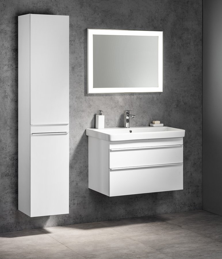 Sapho SITIA skříňka vysoká 46,7x172x32cm, 2x dvířka, levá/pravá, bílá mat SI450-3131