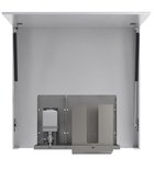 Photo: ESSENTIA mirror cabinet 700 mm with automatic soap dispenser and paper towel dispenser