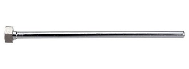 Pevná připojovací trubka průměr 10 mm, F 1/2', 40 cm, chrom TWC62