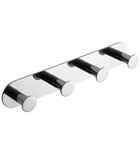 Photo: X-ROUND self-adhesive square hook, polished stainless steel
