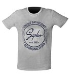 Photo: SAPHO T-Shirt, unisex, szary, XS