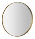 Photo: NOTION lustro w ramie, ø 70cm, złoty mat