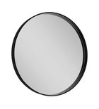 Photo: NOTION Framed Mirror, round, ø 60cm, black matt