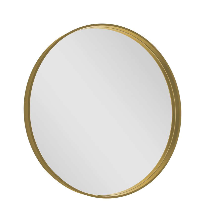 NOTION kulaté zrcadlo v rámu ø 60cm, zlato mat NT600G