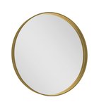Photo: NOTION kulaté zrcadlo v rámu ø 60cm, zlato mat