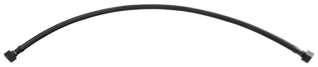 Aqualine Flexibilní nerezová hadice FxF 3/8"x3/8", 60cm, černá mat 33106B