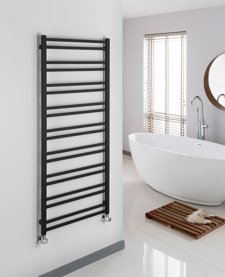 Sapho METRO DOS otopné těleso 550x1430 mm, černá mat IR430TB