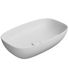 Photo: NUBES ceramic washbasin on the board 60x38cm, white matt