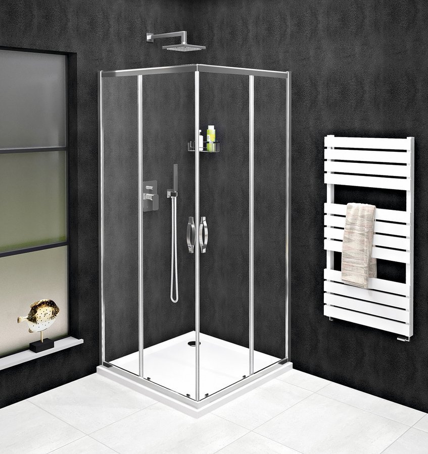 Gelco SIGMA SIMPLY sprchové dveře posuvné pro rohový vstup 1200 mm, čiré sklo GS2112