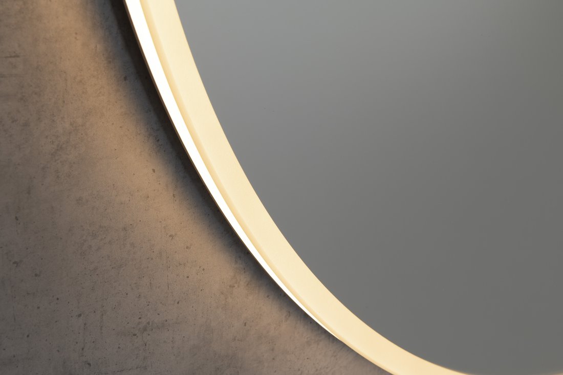 Sapho VISO kulaté zrcadlo s LED osvětlením ø 80cm, senzor, 2700-6500K VS080S