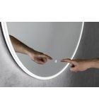 Photo: VISO runder Spiegel mit LED Beleuchtung, ø 80cm, Berührungssensor, 2700-6500K