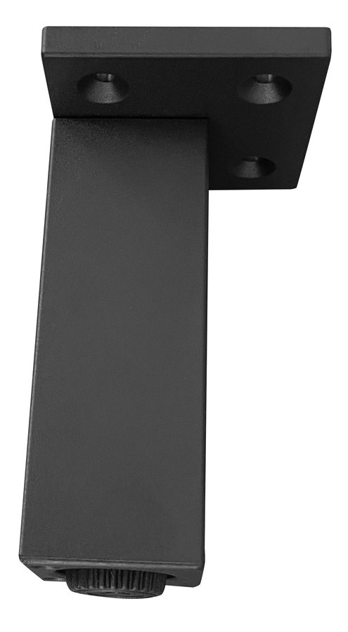 Výškově stavitelná nožička výška 100-110mm, černá mat