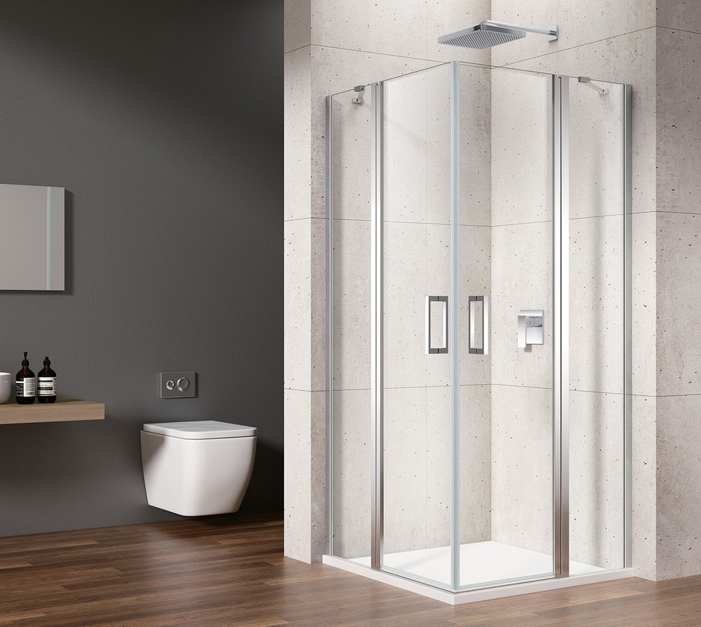 Gelco LORO sprchové dveře pro rohový vstup 1000mm, čiré sklo GN4810