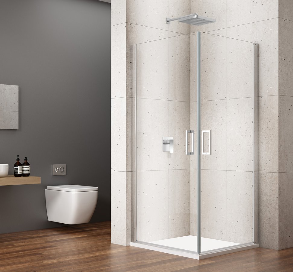 Gelco LORO sprchové dveře jednodílné pro rohový vstup 900mm, čiré sklo GN4990