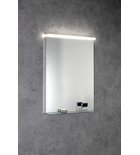 Photo: TRAKA zrcadlo s LED osvětlením a poličkou, 60x80cm