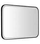 Photo: CETIS mirror with LED lighting 100x70cm, black mat